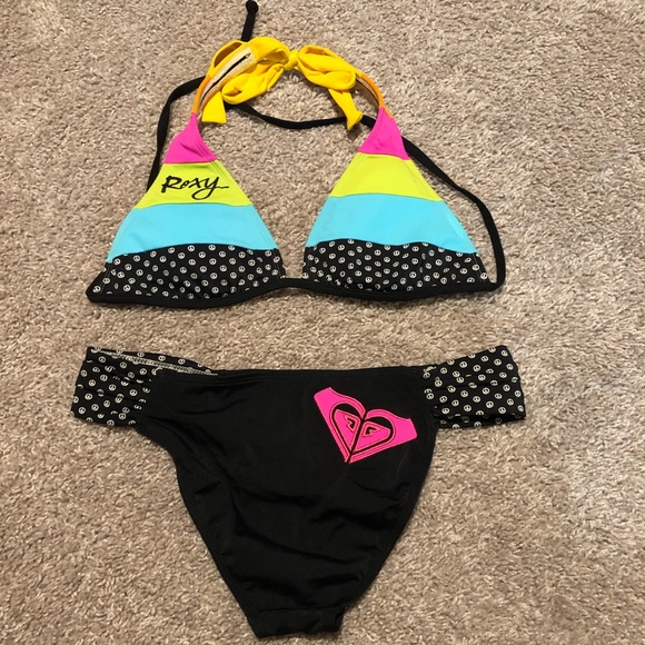 Roxy Multicolored Bikini - Picture 2 of 2